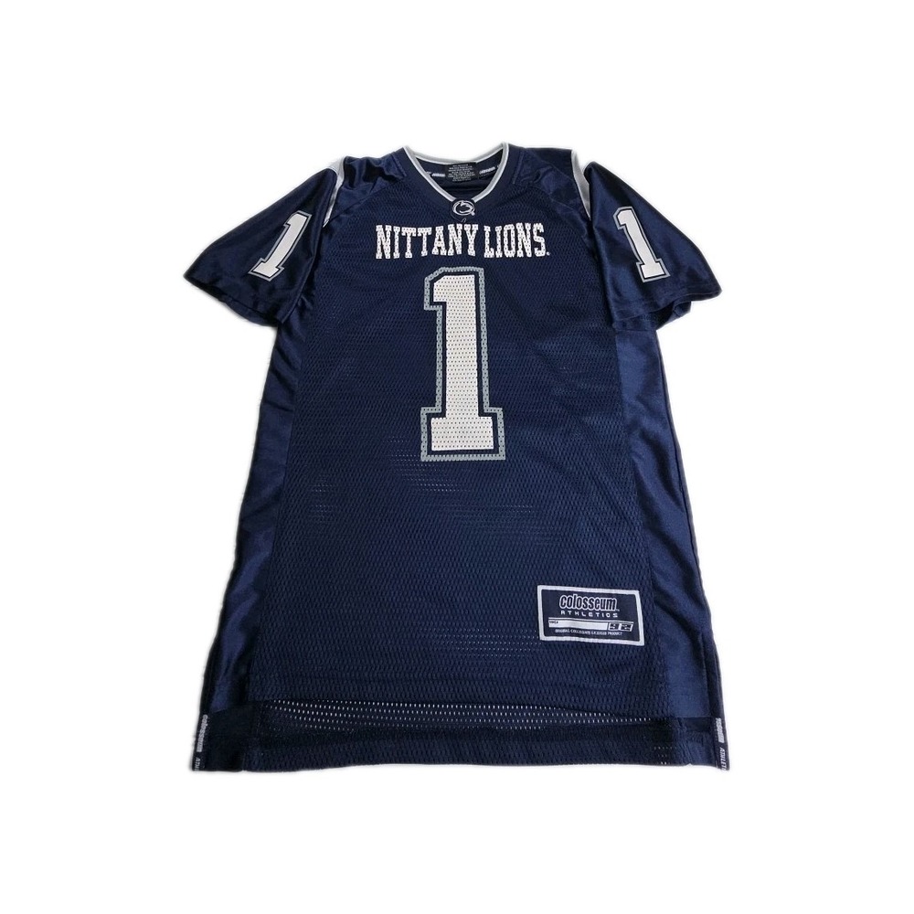 Penn State Nittany Lions Youth MEDIUM 12-14 Colosseum Football Jersey #1
